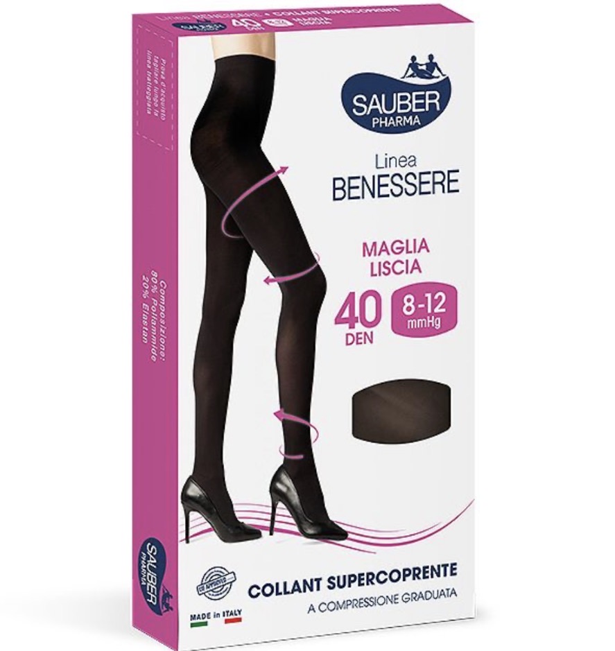 Tutori Dr. Gibaud e collant a compressione Sauber disponibili in farmacia
